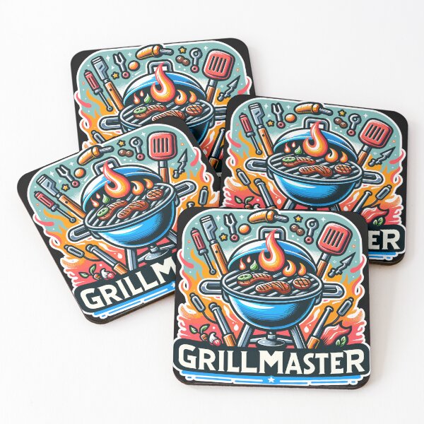 Item preview, Grillmaster - Grill Illustration designed and sold by MrERNST.