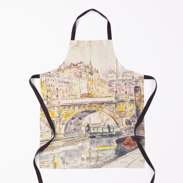 Item preview, HD. Tugboat at the Pont Neuf, Paris, by Paul Signac designed and sold by MINDTHECHERRY.