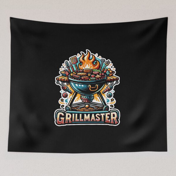 Item preview, Grillmaster - Grill Illustration designed and sold by MrERNST.