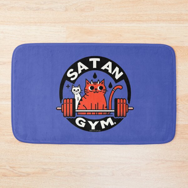 Item preview, Satan Gym Logo designed and sold by PickledjoArt.