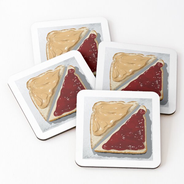 Artikelvorschau, Toast mit Marmelade entworfen und verkauft von nadsodrawing.