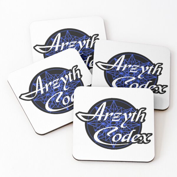 Item preview, Arzyth Codex Logo - Full (for Light Items) designed and sold by struphic.