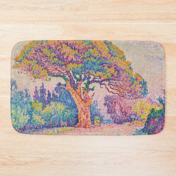 Item preview, HD. Pine tree in Saint-Tropez, by Paul Signac  designed and sold by MINDTHECHERRY.