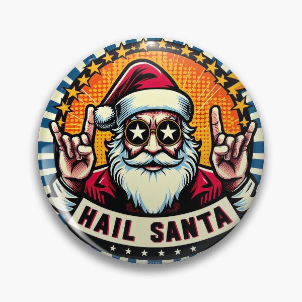 Item preview, Hail Santa Claus - Doodle designed and sold by PickledjoArt.