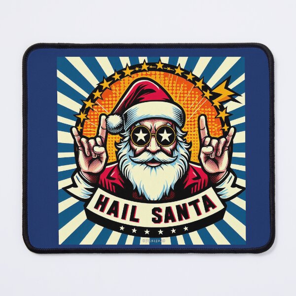 Item preview, Hail Santa Claus - Doodle designed and sold by PickledjoArt.