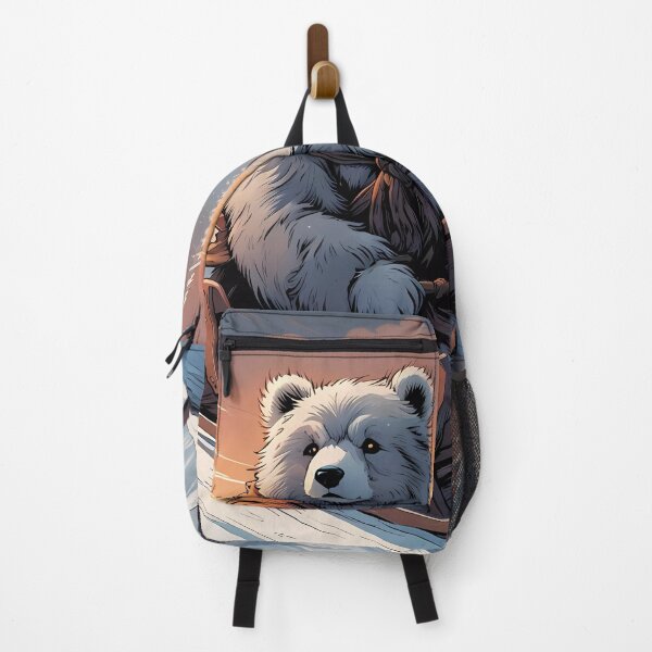 Item preview, Teddy on a sledge riding down a hill in the snow designed and sold by Colin Bentham.