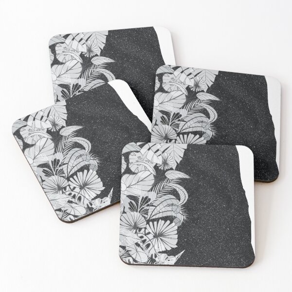 Item preview, Timeless Elegance: Black and White Leaf Art Collection on Redbubble designed and sold by Blendfactor.