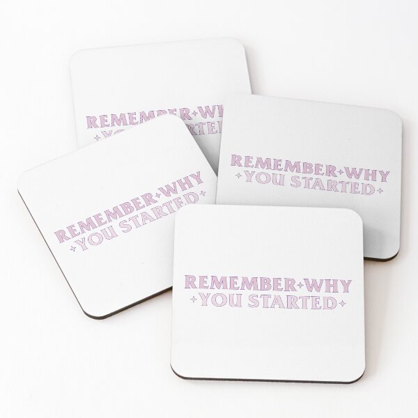 Item preview, Remember Why You Started designed and sold by KMIKBAL7.