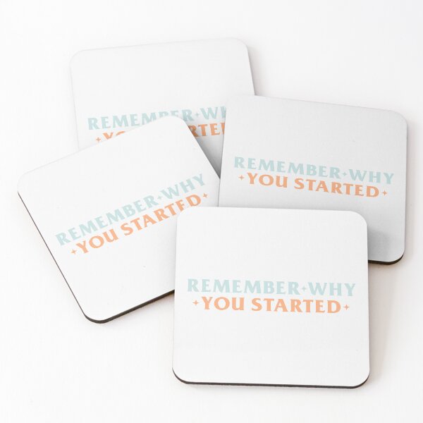 Item preview, Remember Why You Started designed and sold by KMIKBAL7.