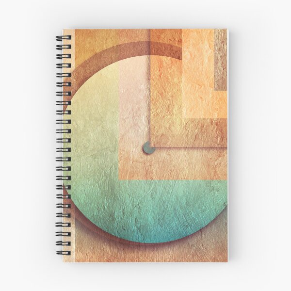 Item preview, Abstract clock with stone texture designed and sold by Britta Glodde.