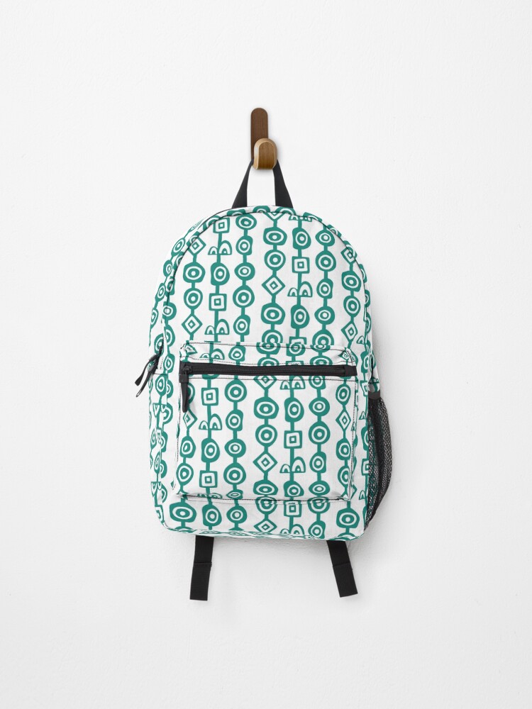 Thumbnail 1 of 3, Backpack, Shape patterns designed and sold by zzzozzo.