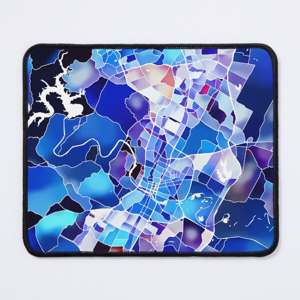 Item preview, Austin Texas City Map - Marine Blue designed and sold by StylishStacks.