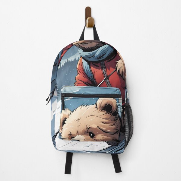 Item preview, Teddy skiing down a hill in the snow designed and sold by Colin Bentham.