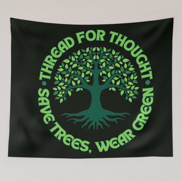 Item preview, Save Trees, Wear Green. designed and sold by Taans-Creation.