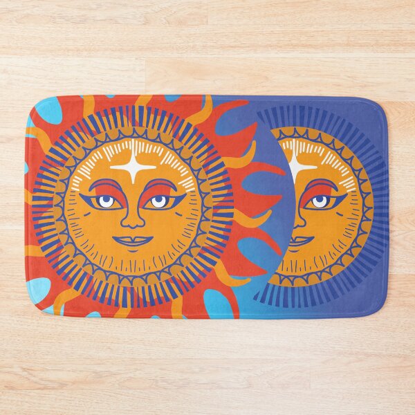 Item preview, Moon and sun pattern designed and sold by HarridanCreates.