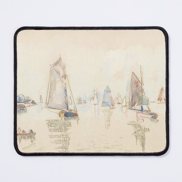 Item preview, HD. Study of sailing boats, by Paul Signac  designed and sold by MINDTHECHERRY.
