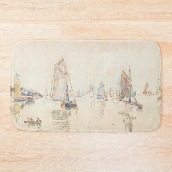 Item preview, HD. Study of sailing boats, by Paul Signac  designed and sold by MINDTHECHERRY.