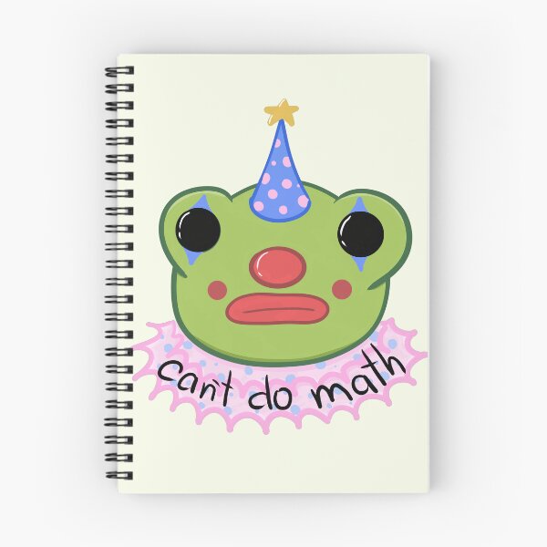 Item preview, Clown frog that can't do math designed and sold by hellenjellen.