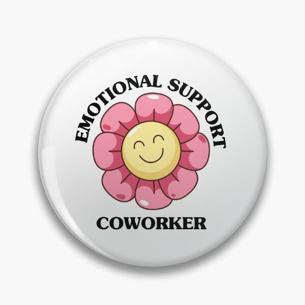 Item preview, Emotional Support Coworker designed and sold by dooddles.