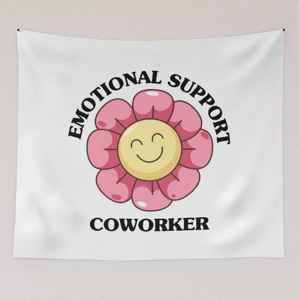 Item preview, Emotional Support Coworker designed and sold by dooddles.
