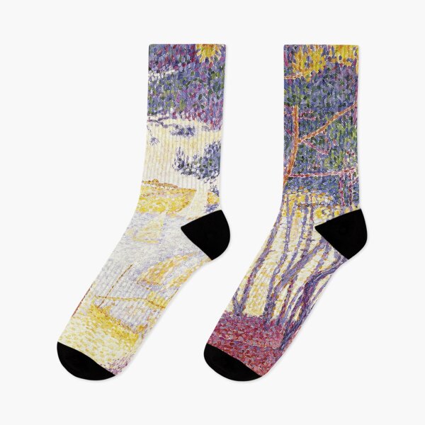 Item preview, HD. Pine trees and sailing boats, by Paul Signac  designed and sold by MINDTHECHERRY.
