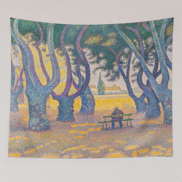 Item preview, HD. Place des Lices, St. Tropez, by Paul Signac  designed and sold by MINDTHECHERRY.