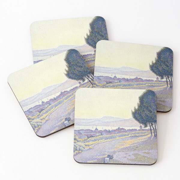 Item preview, HD. Pine grove above Saint-Tropez, by Paul Signac  designed and sold by MINDTHECHERRY.