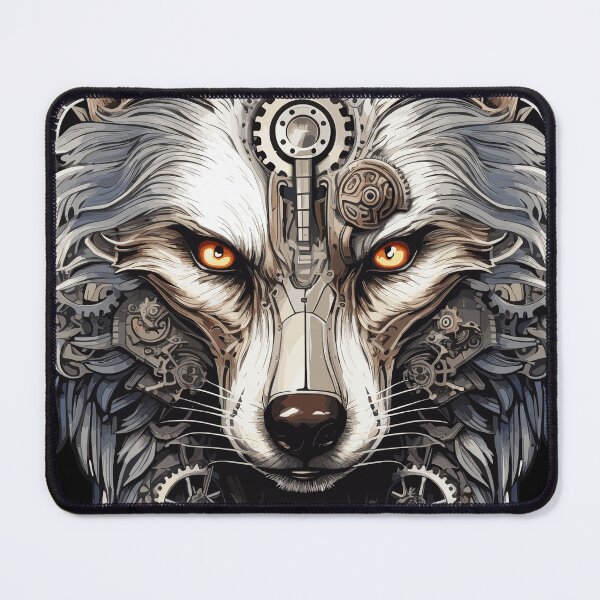 Item preview, Steampunk Wolf portrait designed and sold by EternalDelight1.