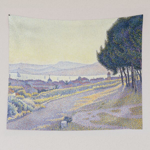 Item preview, HD. Pine grove above Saint-Tropez, by Paul Signac  designed and sold by MINDTHECHERRY.