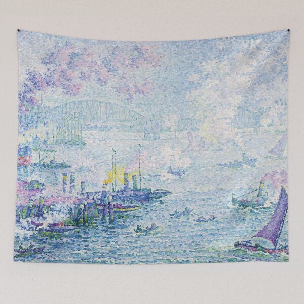 Item preview, HD. Port of Rotterdam, by Paul Signac  designed and sold by MINDTHECHERRY.