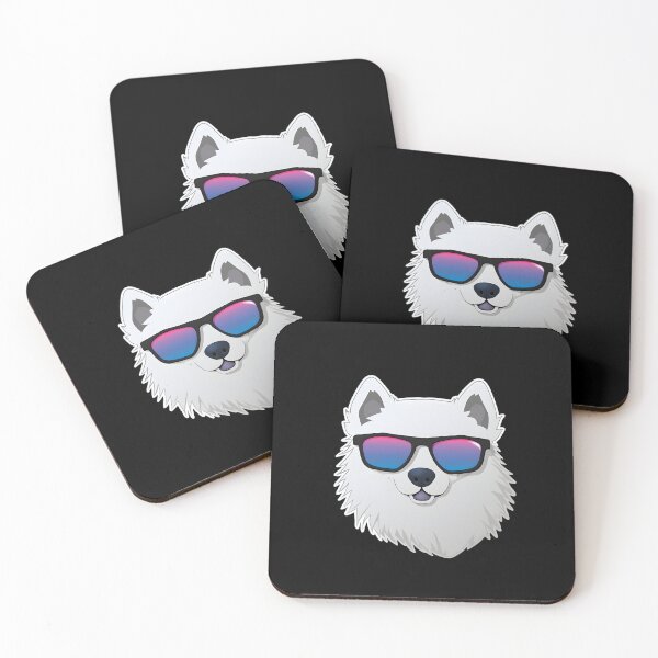 Item preview, Samoyed in Cool Sunglasses designed and sold by CUTEDOGGIEZ.