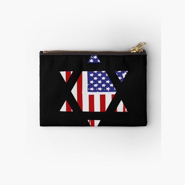 Item preview, Star of David Jews Jewish American flag designed and sold by Colorfulman.
