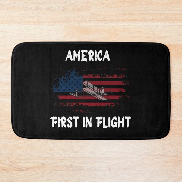 Item preview, America First in Flight Wright brothers patriotic designed and sold by JustCrafted.