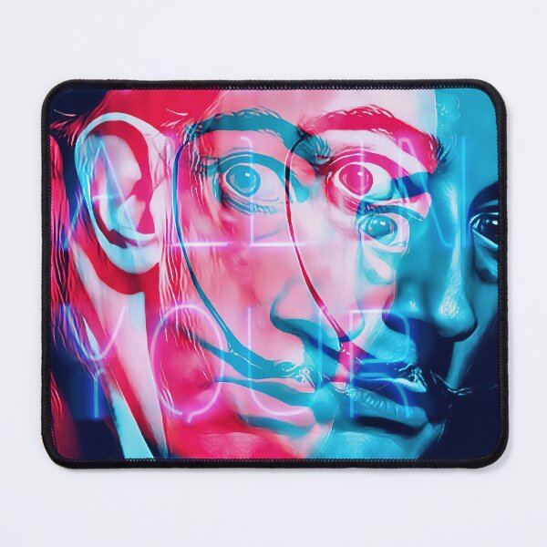 Item preview, Dali portrait, portrait, birthday gift, anniversary gift, boyfriend gift, girlfriend gift designed and sold by Cuxtom-Shop.