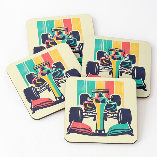 Item preview, Formula 1 car retro style designed and sold by TaevasDesign.