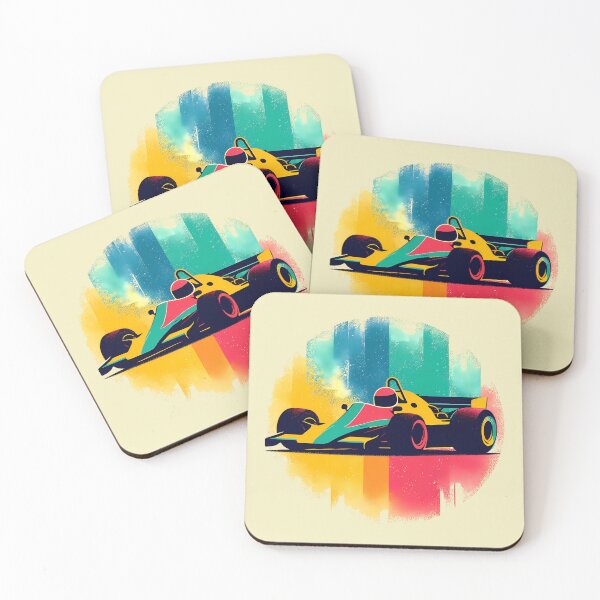 Item preview, Formula 1 car retro style designed and sold by TaevasDesign.