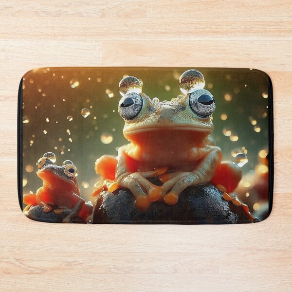 Item preview, Froggy Frolics A Canvas of Cute Amphibians designed and sold by Daniel Dudgeon.