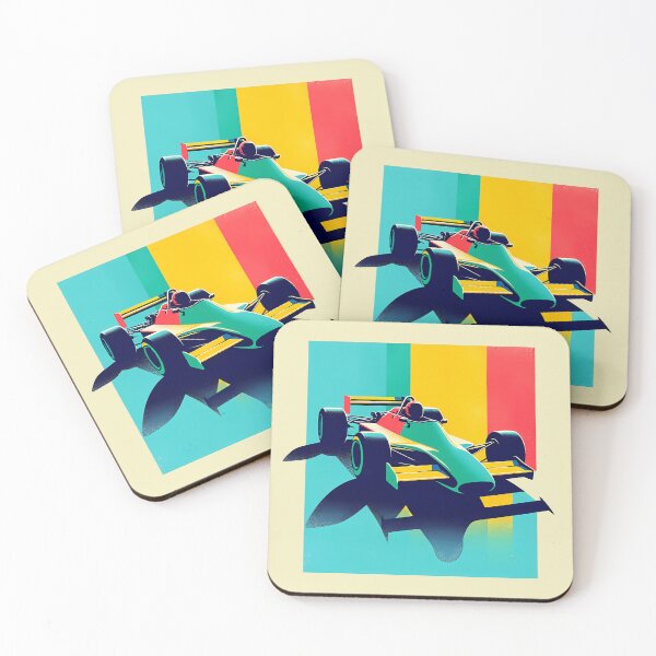 Item preview, Formula 1 car retro style designed and sold by TaevasDesign.