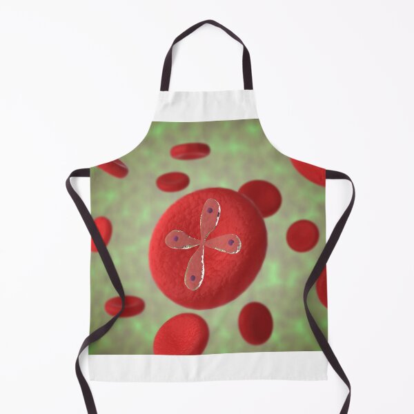 Item preview, STK701572H-Babesia parasties infecting red blood cells. designed and sold by StocktrekImages.