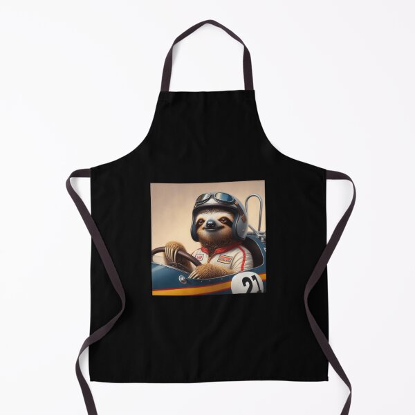 Item preview, Sloth Racecar Driver designed and sold by CrankyOldDude.