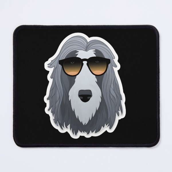 Item preview, Silly Glasses Scottish Deerhound designed and sold by CUTEDOGGIEZ.