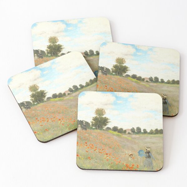 Item preview, HD. Poppy field, by Claude Monet designed and sold by MINDTHECHERRY.