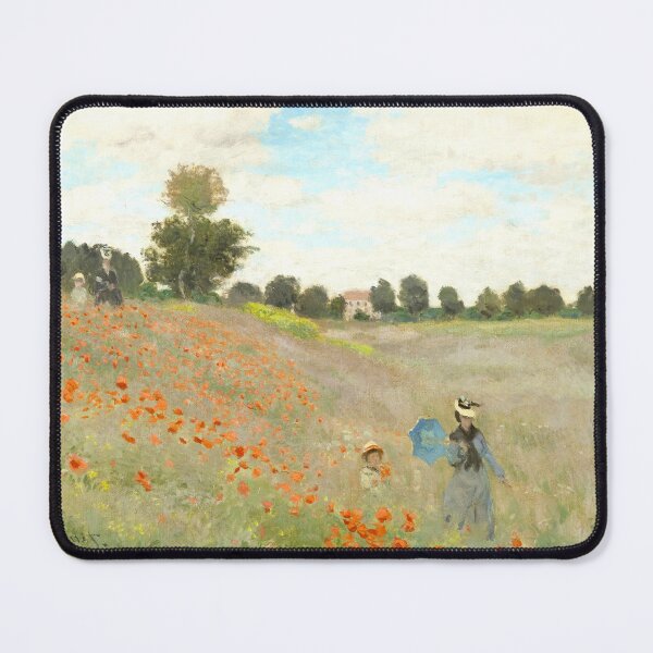 Item preview, HD. Poppy field, by Claude Monet designed and sold by MINDTHECHERRY.