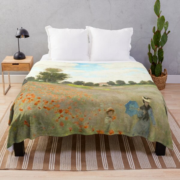 Item preview, HD. Poppy field, by Claude Monet designed and sold by MINDTHECHERRY.