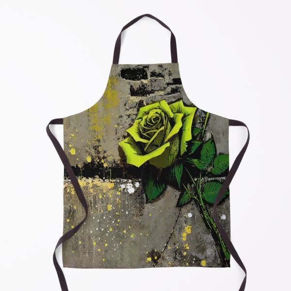Item preview, Stone roses Lemon colour rose on a Jackson pollock stone wall designed and sold by Seanyah.