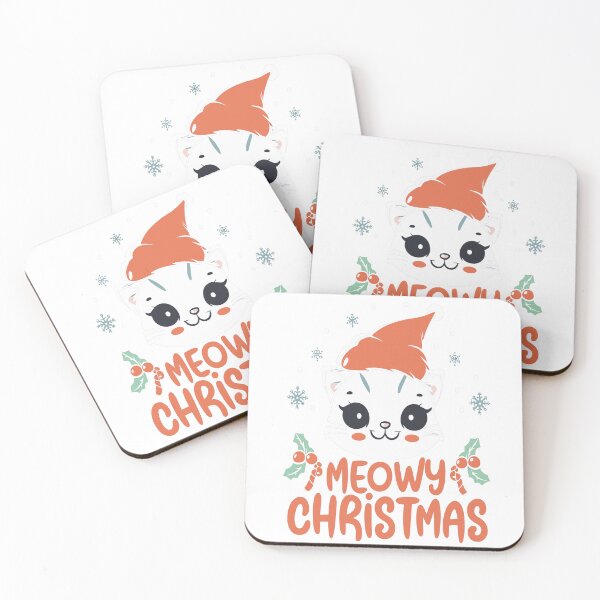Item preview, Meowy Christmas designed and sold by Twisted Enigma Designs.