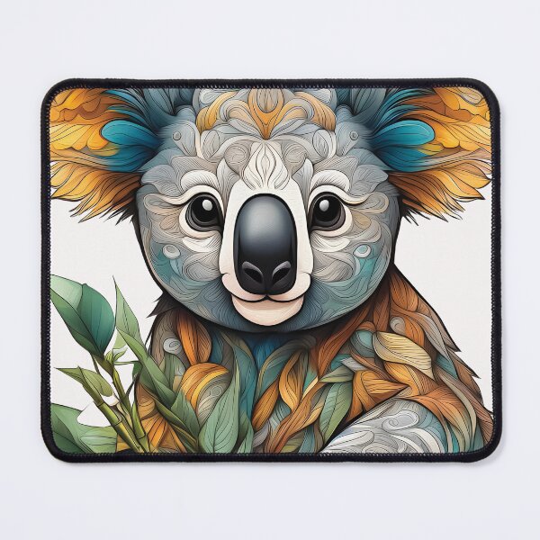 Item preview, Aesthetic Portrait: Koala Serenity Harmonious Hues designed and sold by Noorkin.