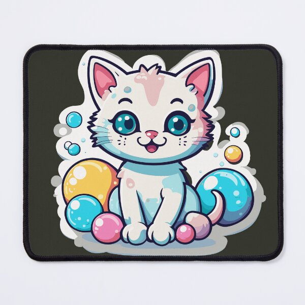 Item preview, cute catplaying with balls designed and sold by Dhirendra Rajpurohit.