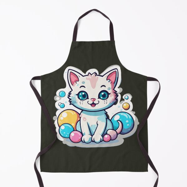 Item preview, cute catplaying with balls designed and sold by Dhirendra Rajpurohit.