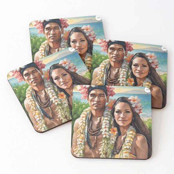 Item preview, Hawaiian Couple designed and sold by gigicristal70.